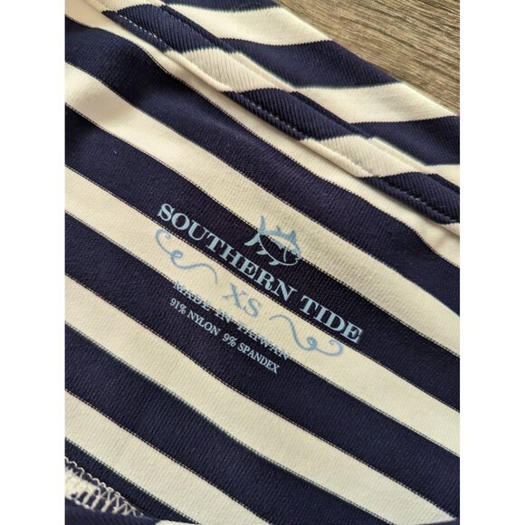 NWT Southern Tide Striped Shift Dress XS Blue White - Picture 2 of 12